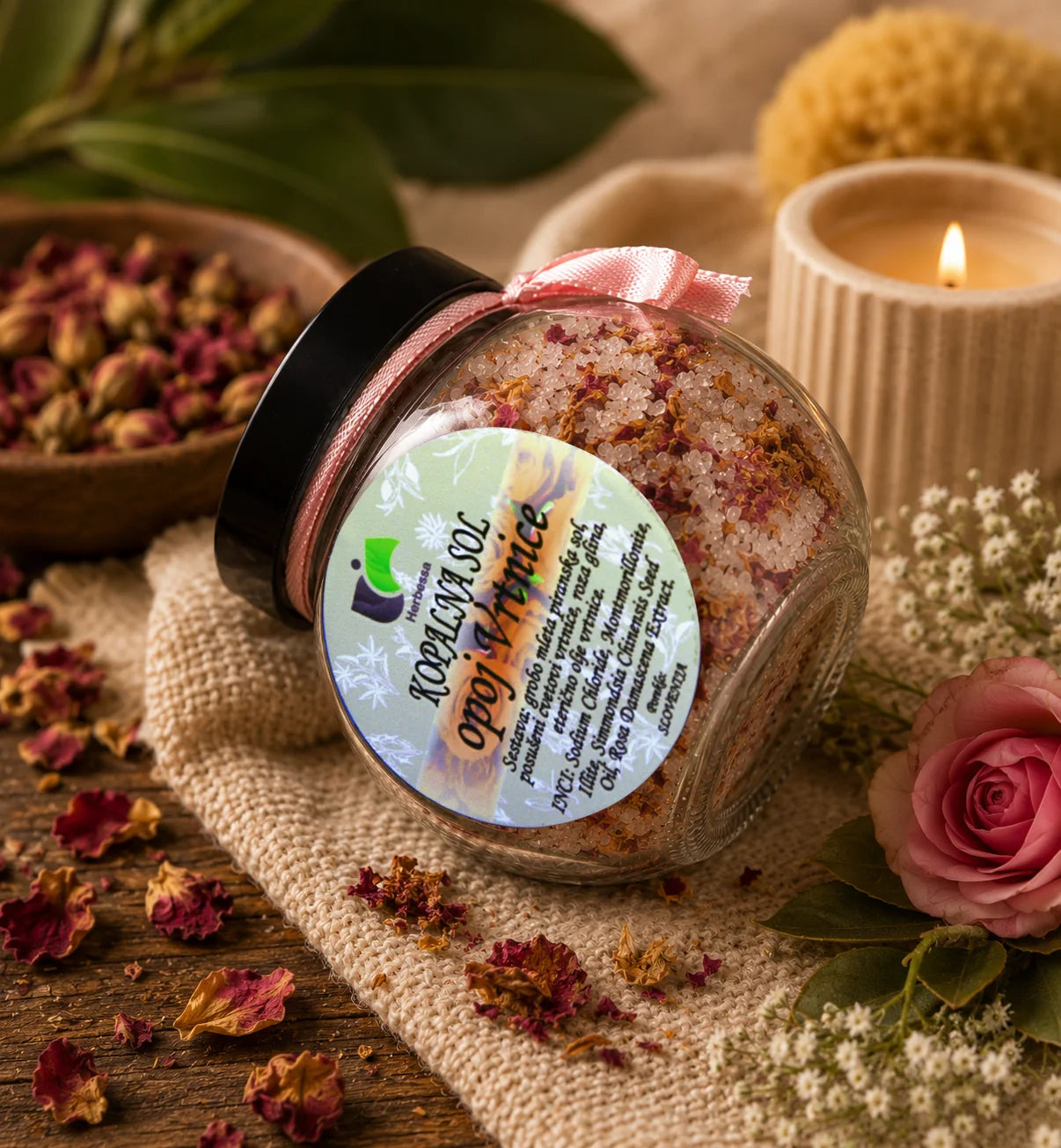 Zeliščne kopalne soli