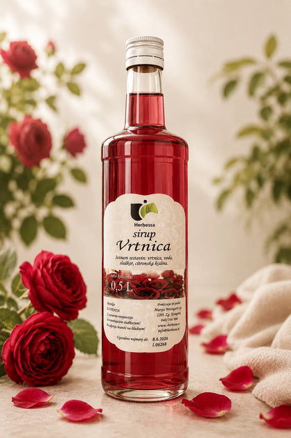 Sirup vrtnice 500ml