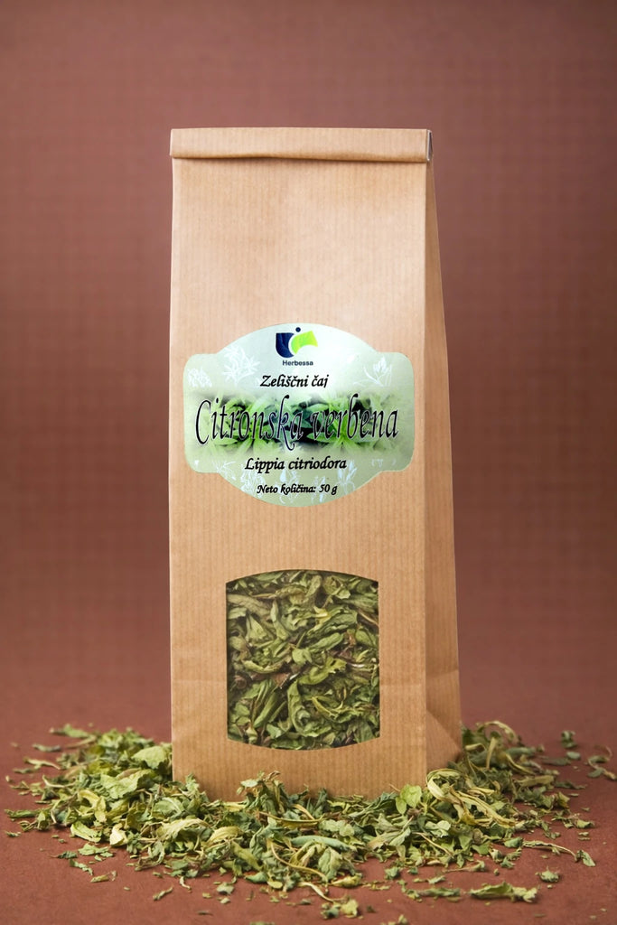 100 % zeliščni čaj citronka verbena brez primesi
