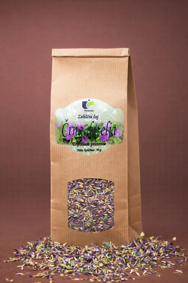 100 % zeliščni čaj črna detelja brez dodatkov