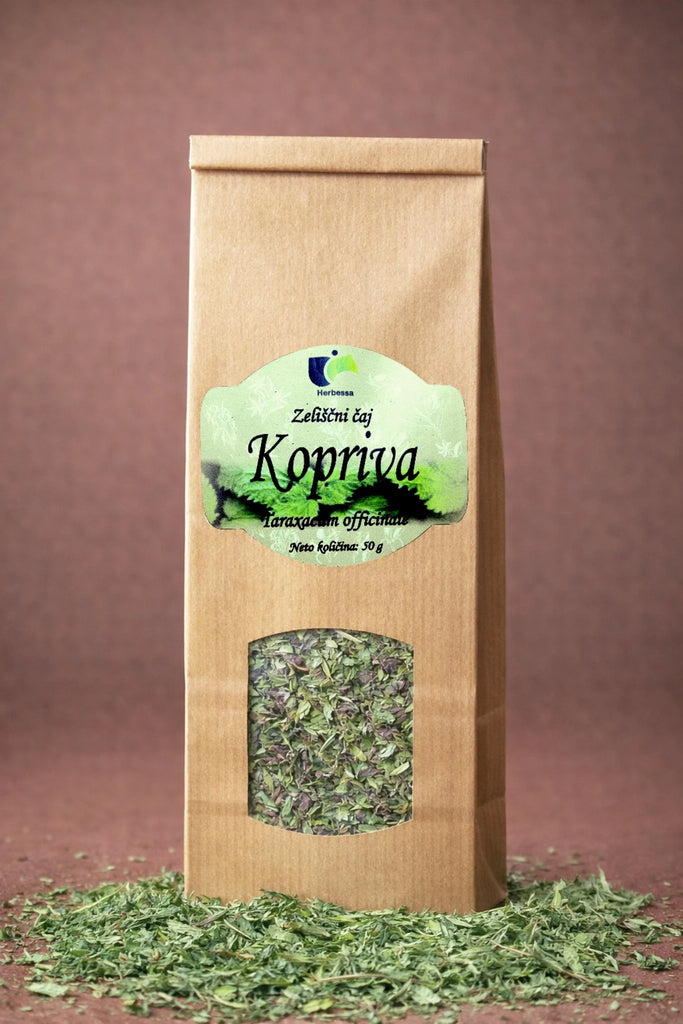100 % zeliščni čaj kopriva brez dodatkov in primesi