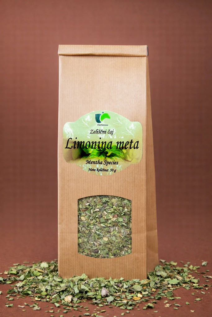 100 % zeliščni čaj limonina meta brez dodatkov