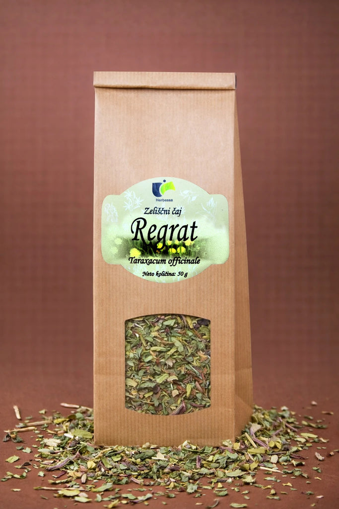 100 % zeliščni čaj regrat brez dodatkov