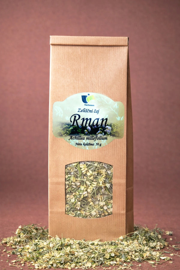 100 % zeliščni čaj rman brez dodatkov in mešanic