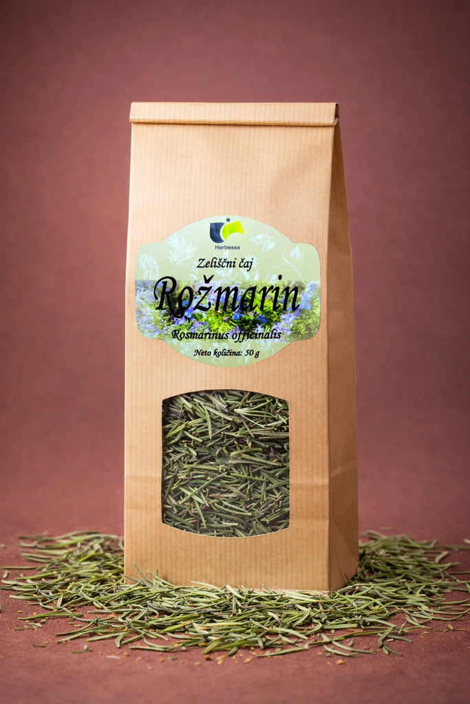 100 % zeliščni čaj rožmarin brez dodatkov z naravno aromo